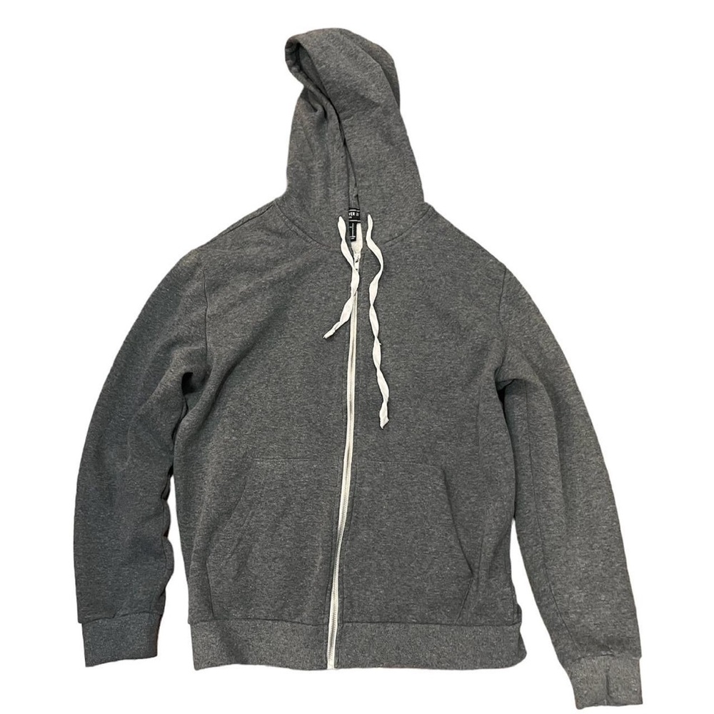 Grey Zip Up Jacket